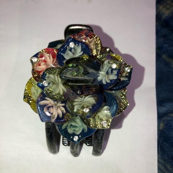 Gorgeous designer hair clip jaw claw accessory NEW - Picture 3 of 13